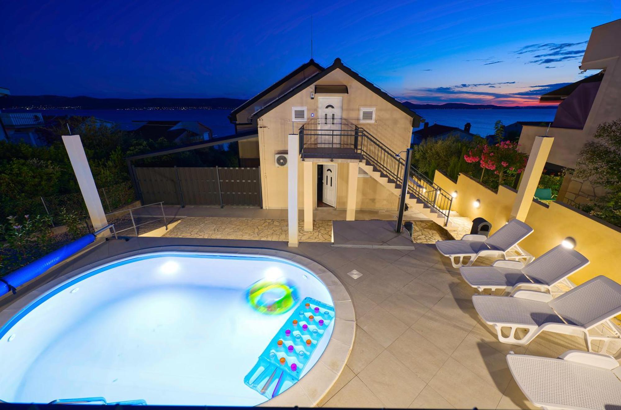 Villa More Sveti Petar Na Moru With Pool And Sea View Extérieur photo